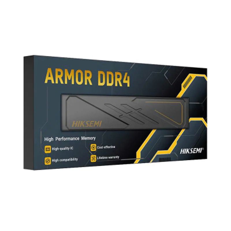 HIKVISION - MEMORIA PC DDR4 HIKSEMI 16 GB 3200 BLINDADA