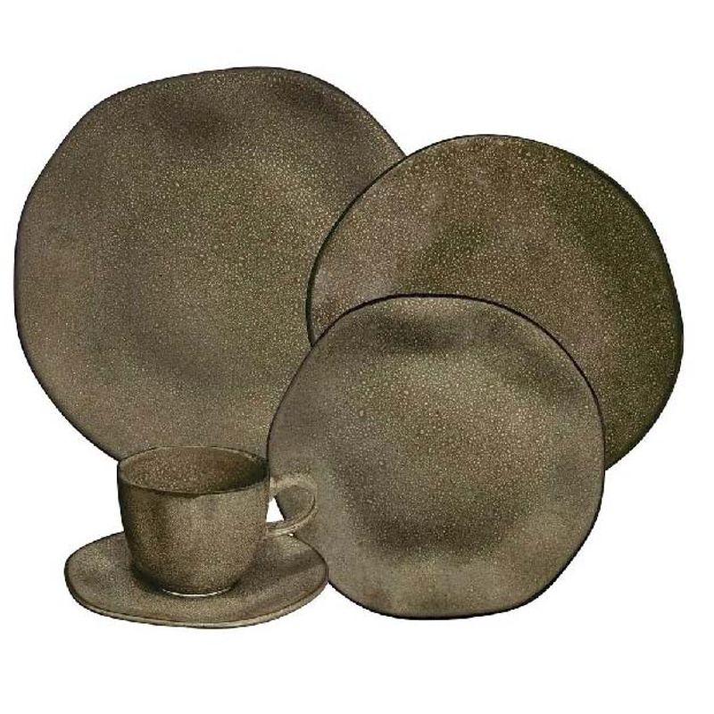 OXFORD - VAJILLA CERAMICA 20 PZAS 4PTOS NOMADE