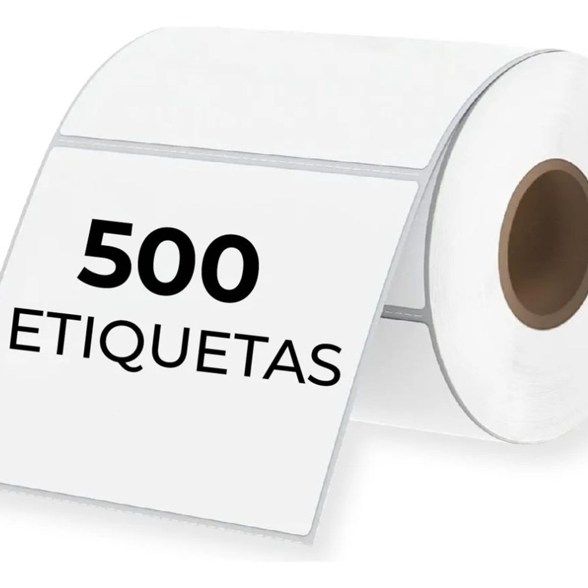 GENERICO - Rollo Etiqueta Adhesivas 10x10 Cm Impresora Térmica 500und