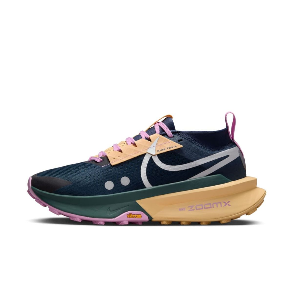 NIKE - Nike W Nike Zoomx Zegama Trail 2 Tenis azul de mujer para outdoor