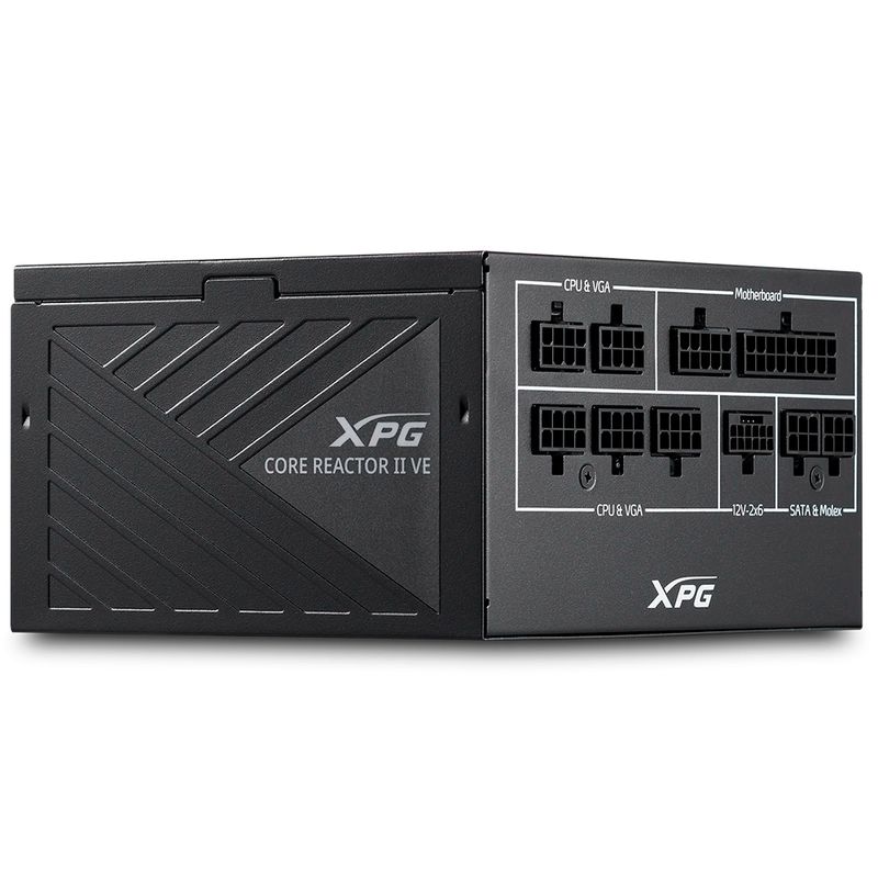 XPG - Fuente De Poder XPG CORE REACTOR II VE 750W 80 Plus Gold (Full Modular)