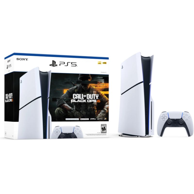 SONY - Consola PlayStation 5 Slim lector de disco + Call of Duty: Black Ops 6