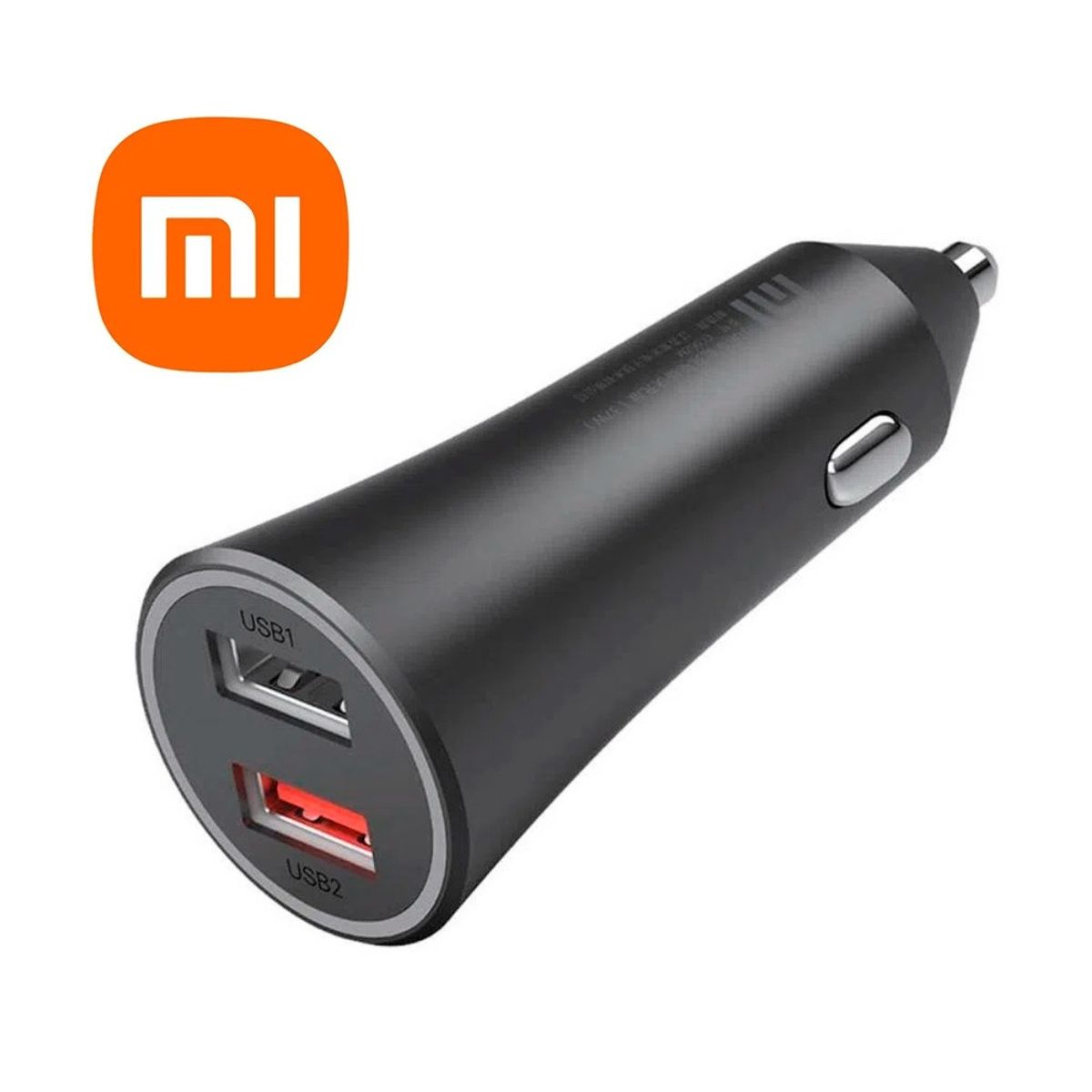 XIAOMI - Cargador Carro Carga Rápida Mi 37w Doble Usb