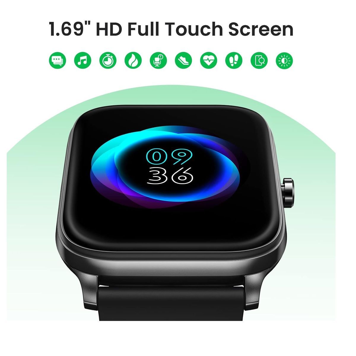 HAYLOU - SmartWatch Reloj Inteligente Haylou GST Negro