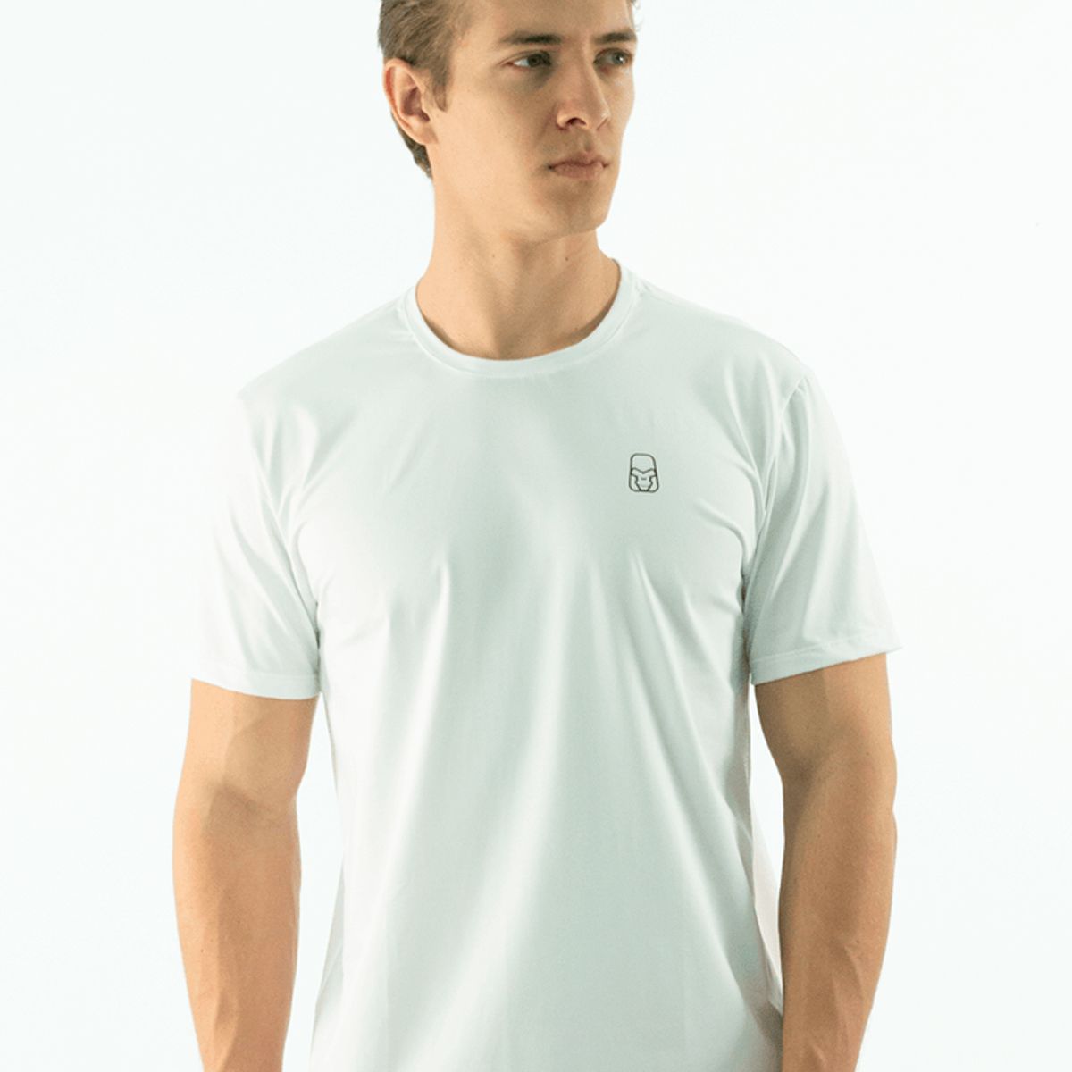 NO RULES - CAMISETA DEPORTIVA TELA FRIA BLANCO