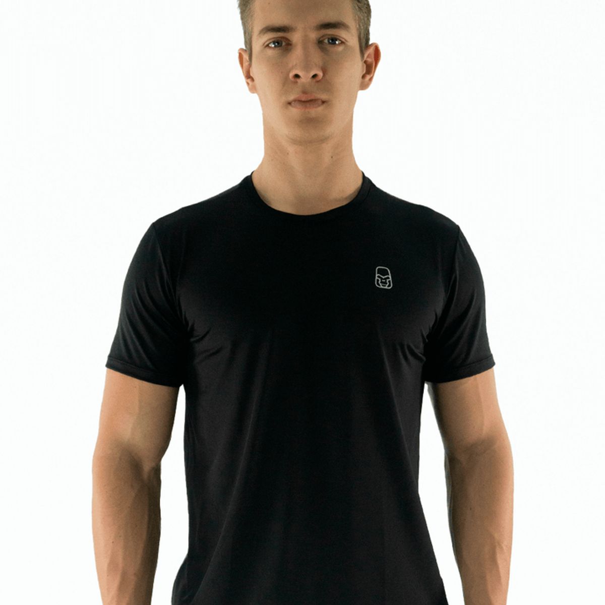 NO RULES - CAMISETA DEPORTIVA TELA FRIA NEGRO