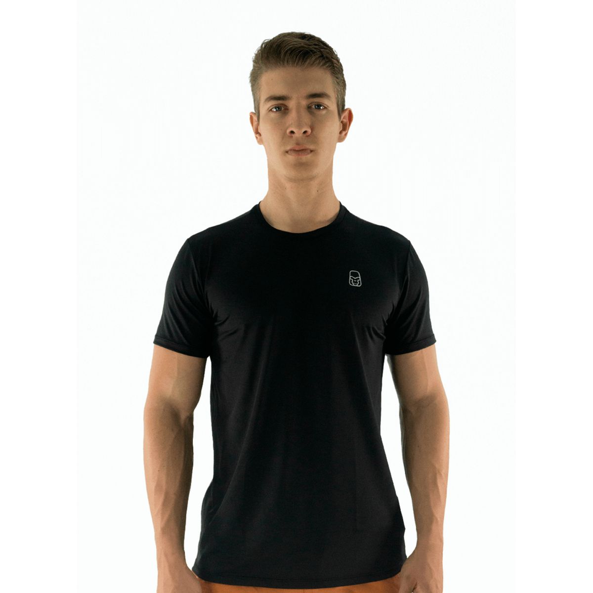 NO RULES - CAMISETA DEPORTIVA TELA FRIA NEGRO