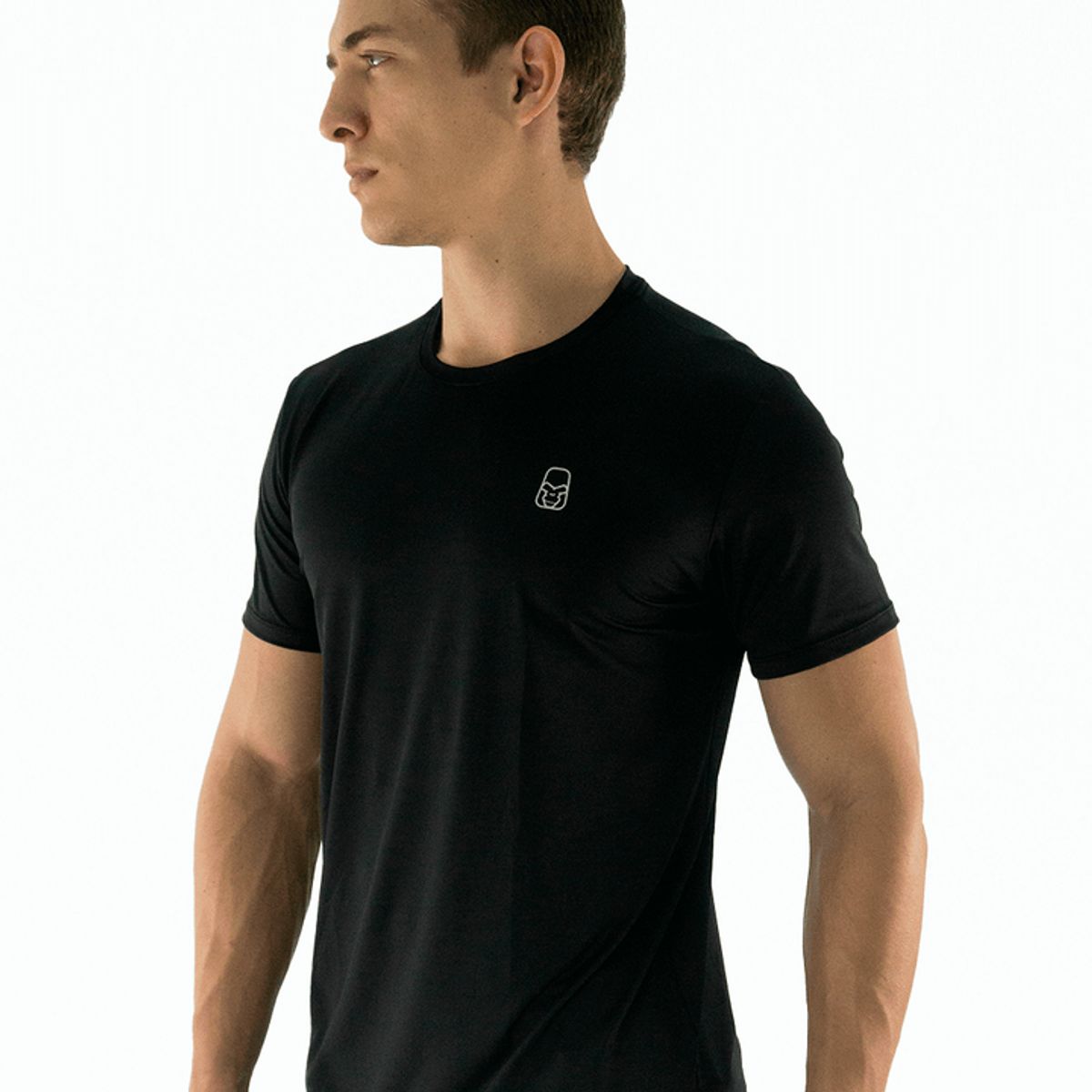 NO RULES - CAMISETA DEPORTIVA TELA FRIA NEGRO