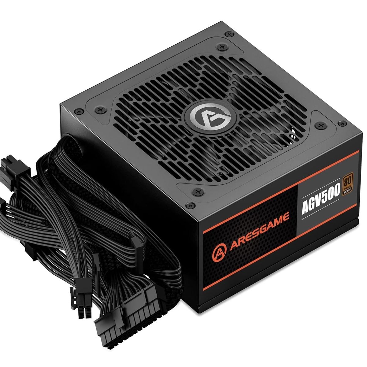 ARES - Fuente de Poder AGV 500W Certificada 80 Plus Bronze