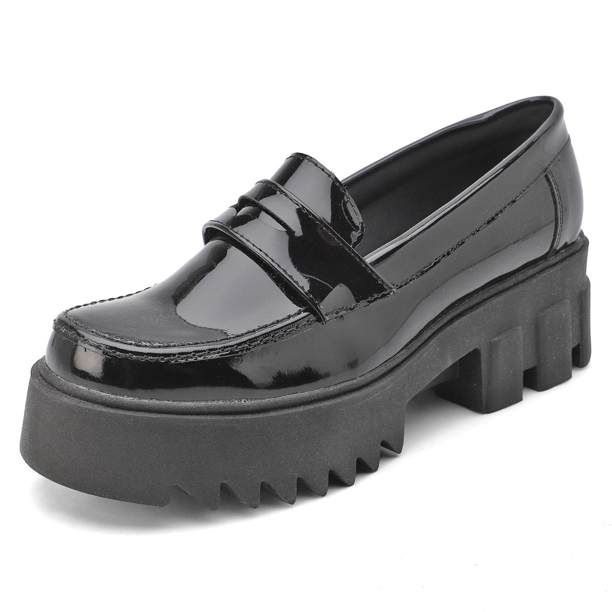 SEVENTEEN - MOCASIN NEGRO CHAROL SEVENTEEN CAITLYNN