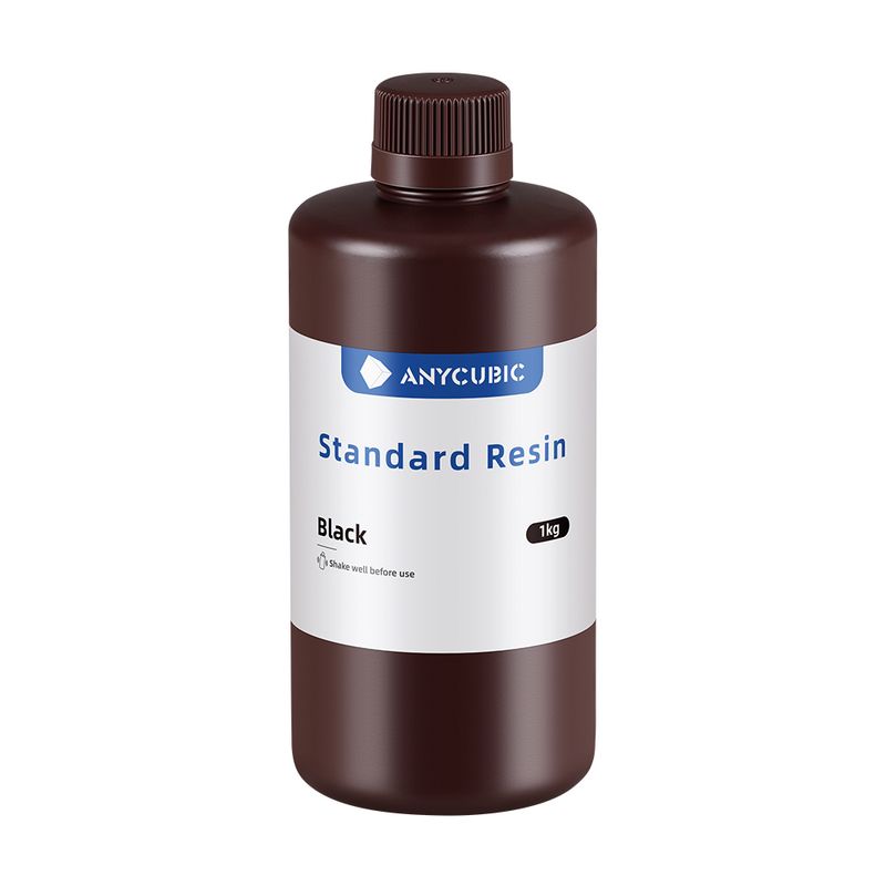 GENERICO - Resina Para Impresora 3D Standard Anycubic 1Kg Negro