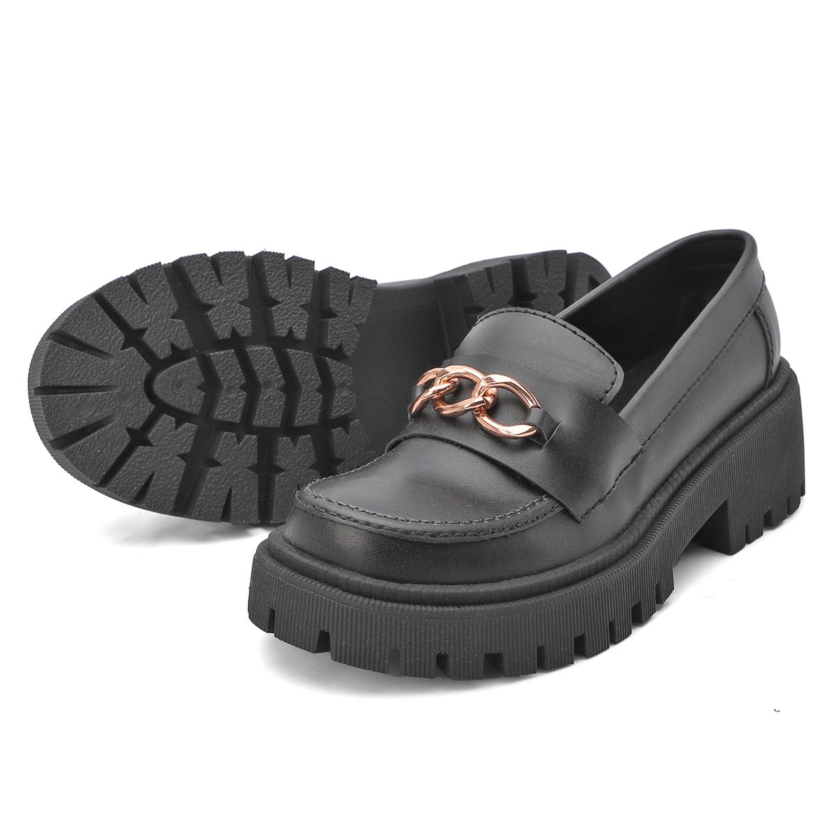 SEVENTEEN - MOCASIN NEGRO SEVENTEEN GRETA