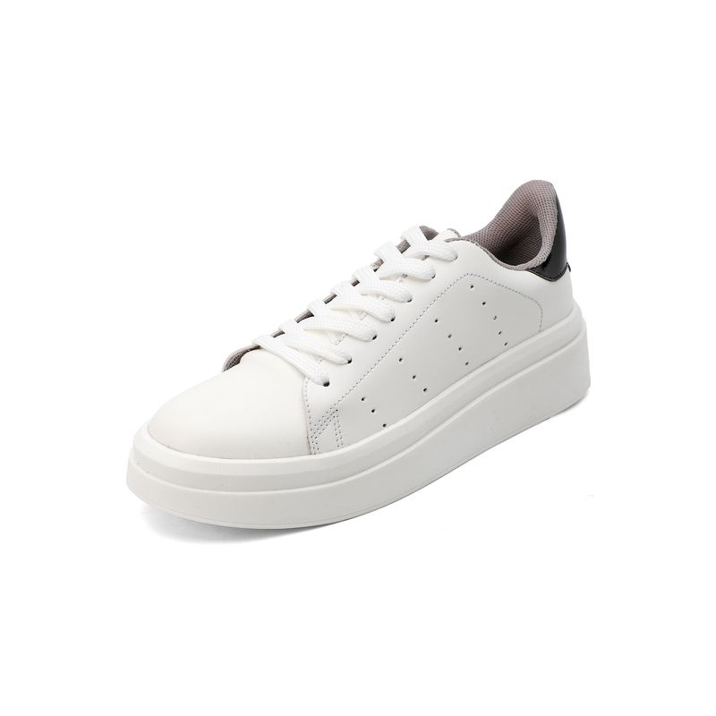 SEVENTEEN - TENIS BLANCOS CON CHULO NEGRO SEVENTEEN ATILENE