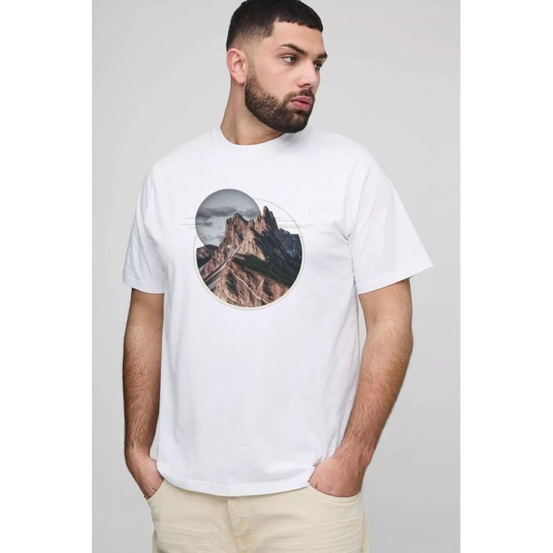 COVERLET - Camiseta Hombre Cuello Redondo Minuscula