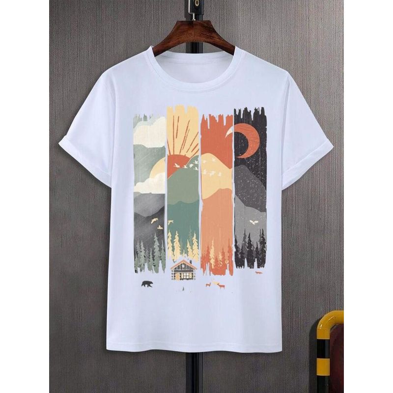 COVERLET - Camiseta Hombre Cuello Redondo Minuscula.