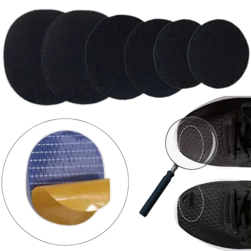 GENERICO - Parches Autoadhesivos para Reparar Zapatos Negro