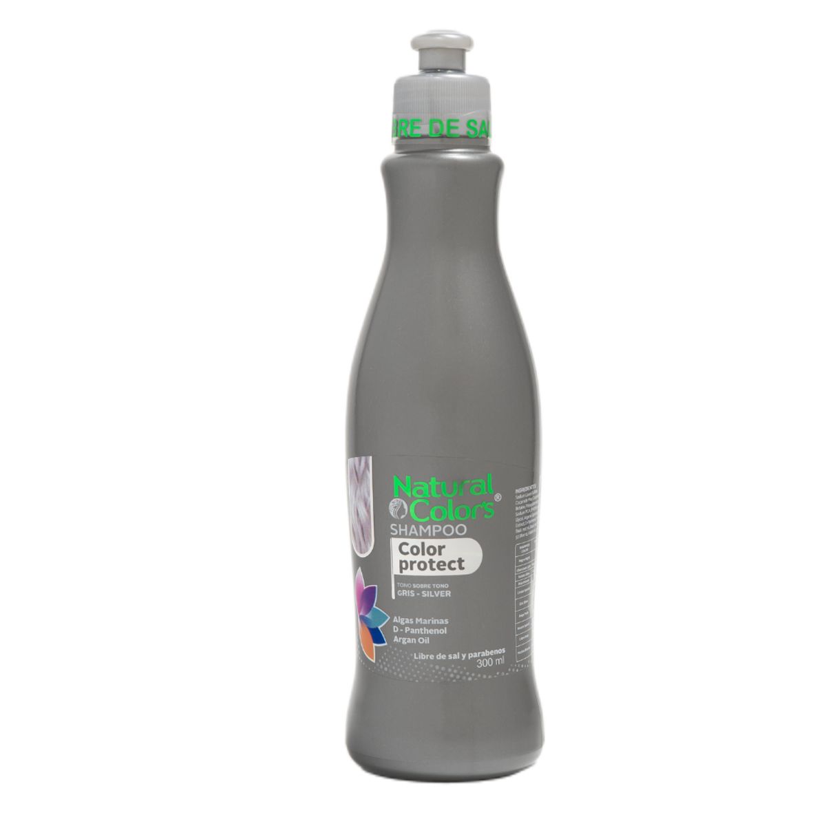 GENERICO - Natural Colors Shampoo Gris Silver 285mL