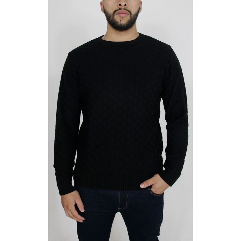 L Y H - Saco Para Hombre Negro Marca L&H