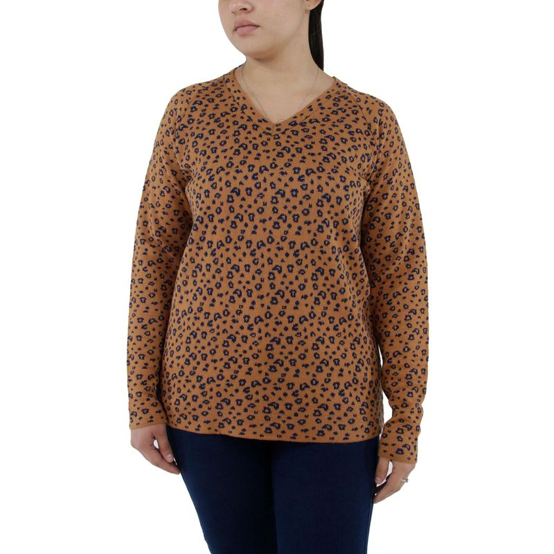 L Y H - Saco Para Mujer Khaki Oscuro Marca L&H