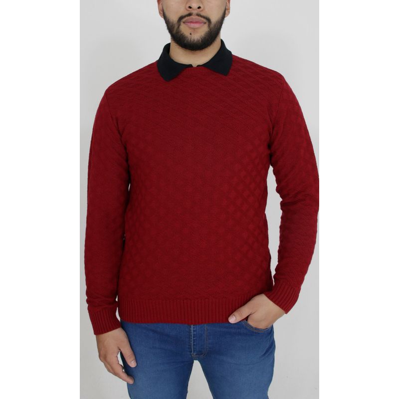 L Y H - Saco Para Hombre Burdeos Marca L&H