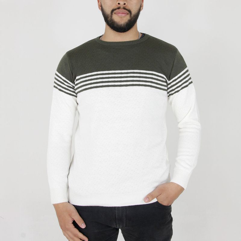 L Y H - Saco Para Hombre Verde Marca L&H