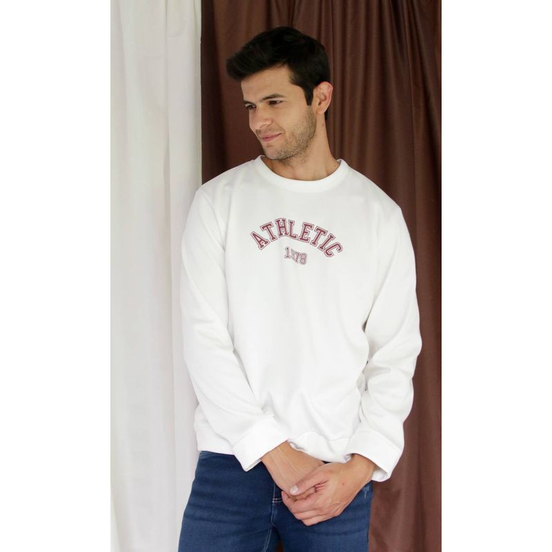 L Y H - Buzo Para Hombre Blanco Marca L&H