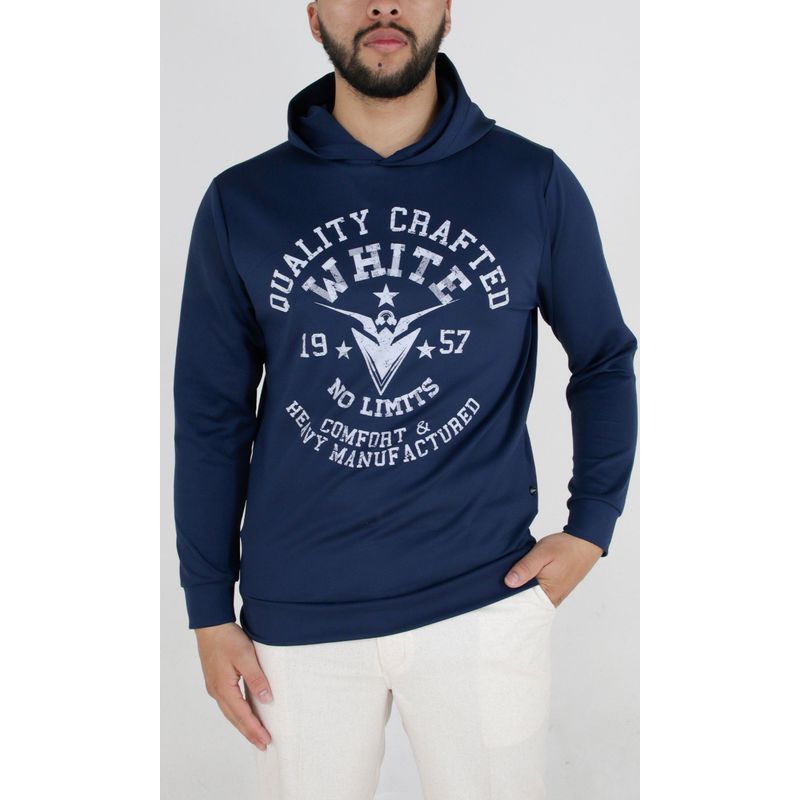 L Y H - Buzo Para Hombre Azul Marca L&H