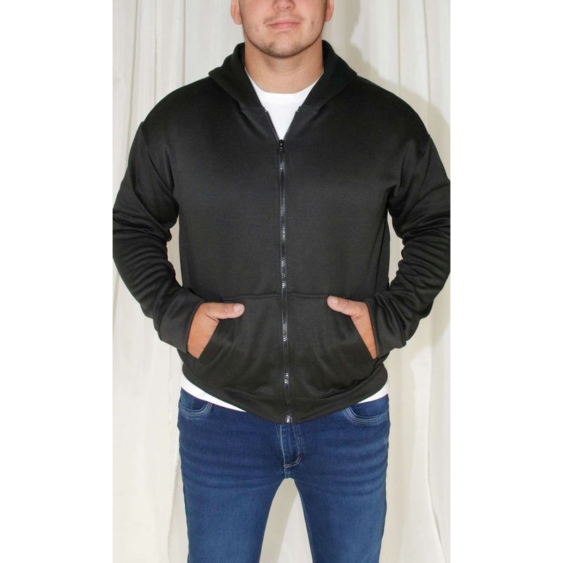 L Y H - Buzo Para Hombre Negro Marca L&H