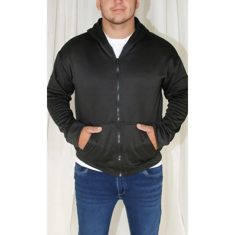 L Y H - Buzo Para Hombre Negro Marca L&H