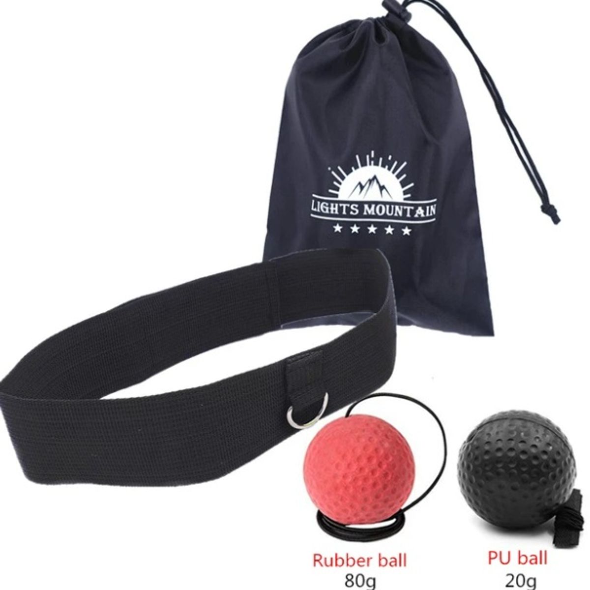 GENERICO - Juego De Bolas Cabecera Para Reflejos Boxeo