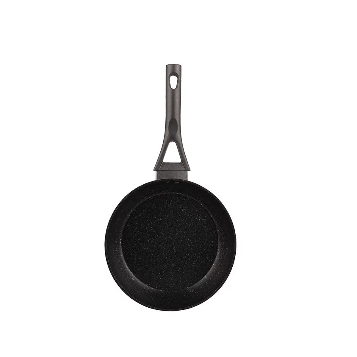 MINISO - Sartén Circular Antiadherente Gris 24 Cm