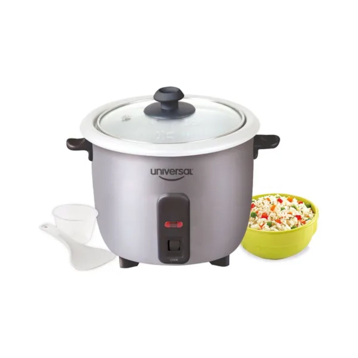 UNIVERSAL ROYAL - Olla Arrocera Universal L89031 1.8 Litros Blanco