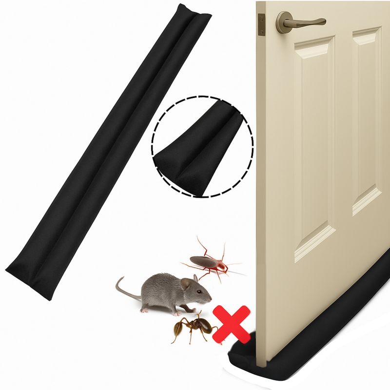 GENERICO - Tapón Multifuncional para Puerta Repele Luz Frío y Suciedad