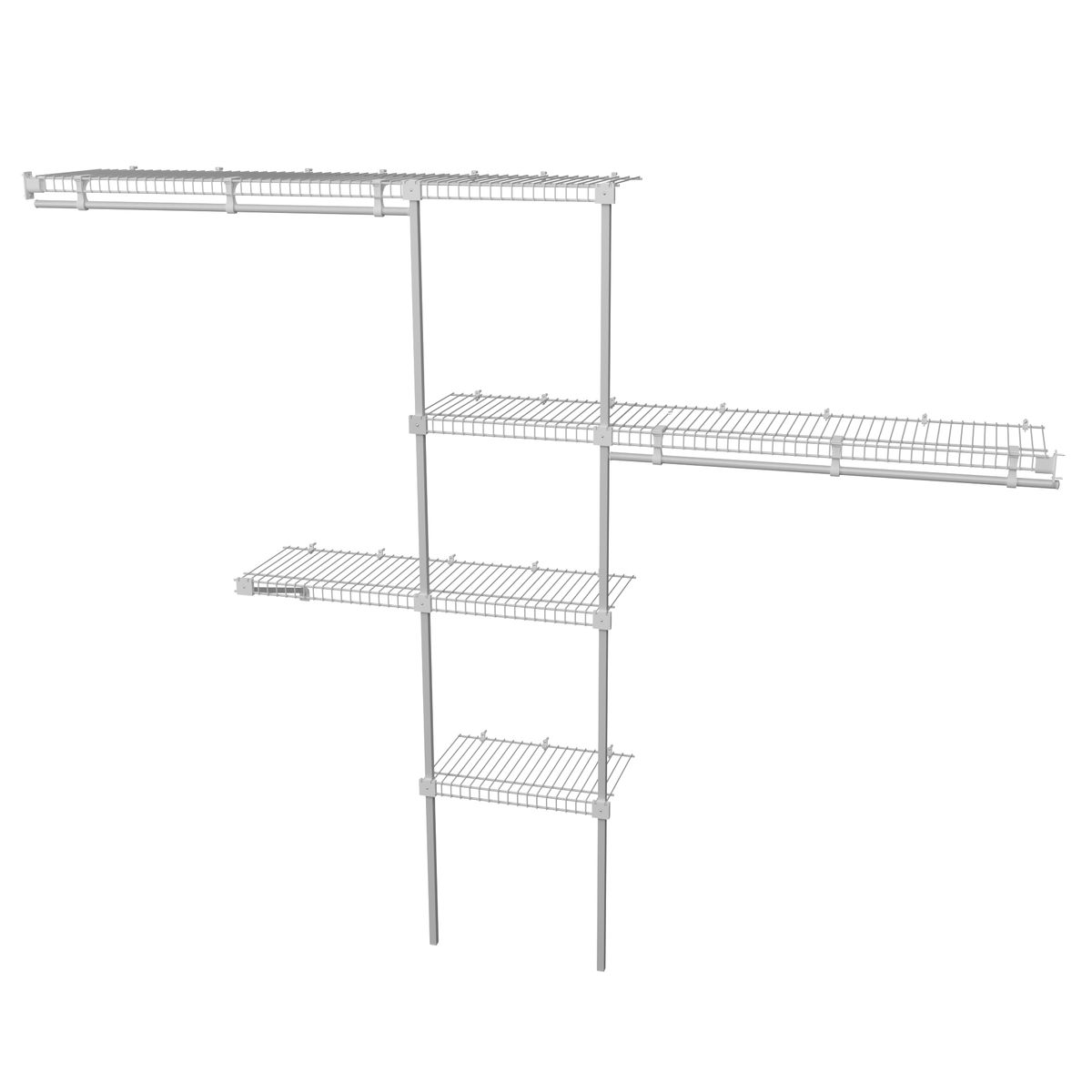 REJIPLAS - Basic closet plastificado blanco