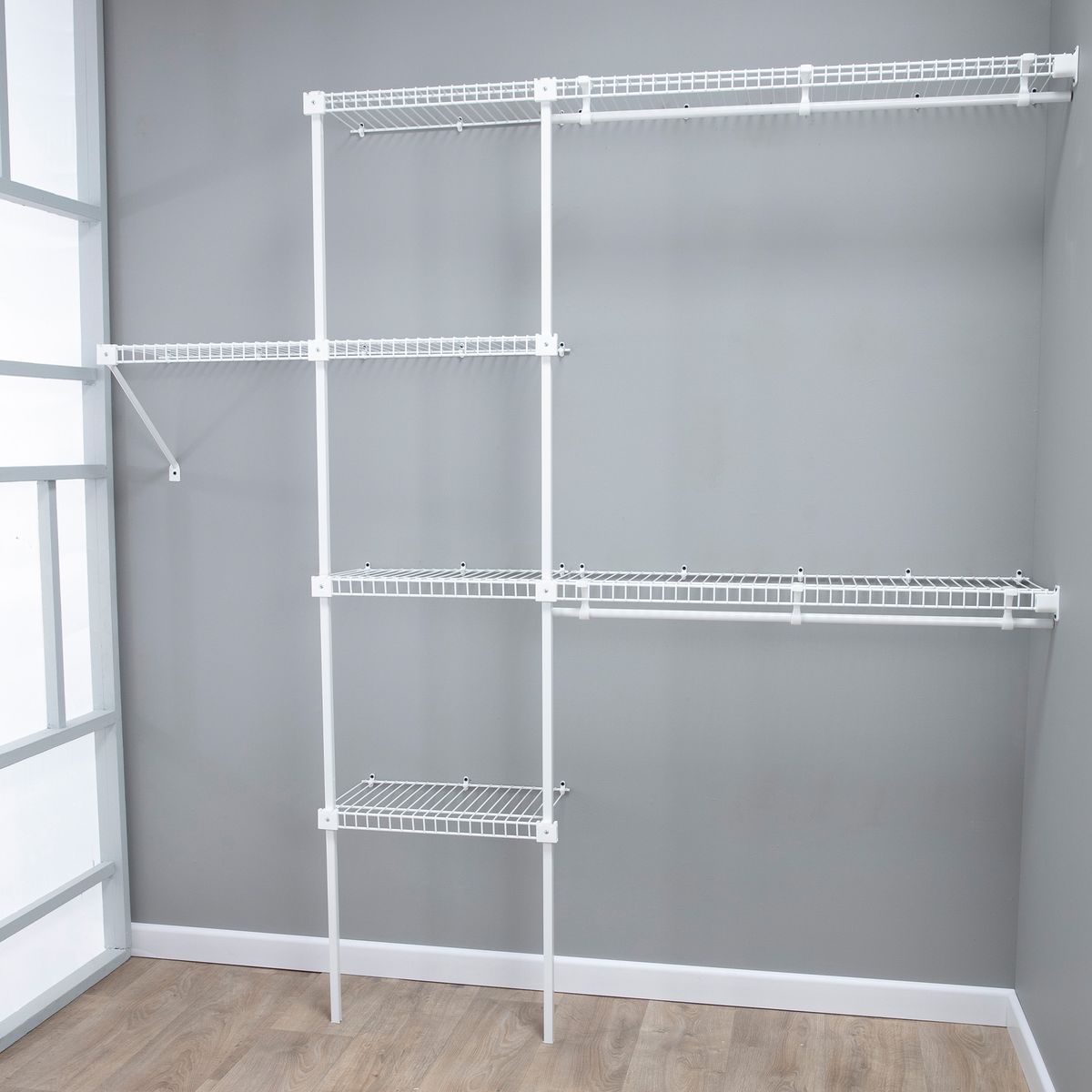 REJIPLAS - Basic closet plastificado blanco