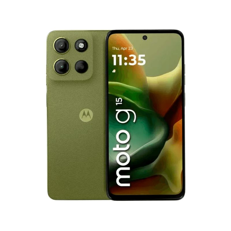 MOTOROLA - Celular Motorola Moto G15 256GB - Verde