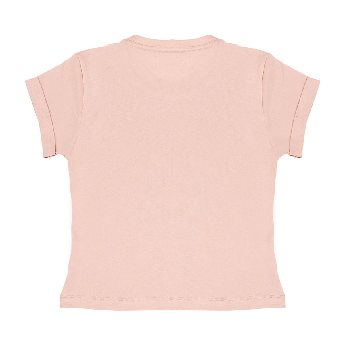 TENNIS - Camiseta rosada con estampado de leopardo para niña