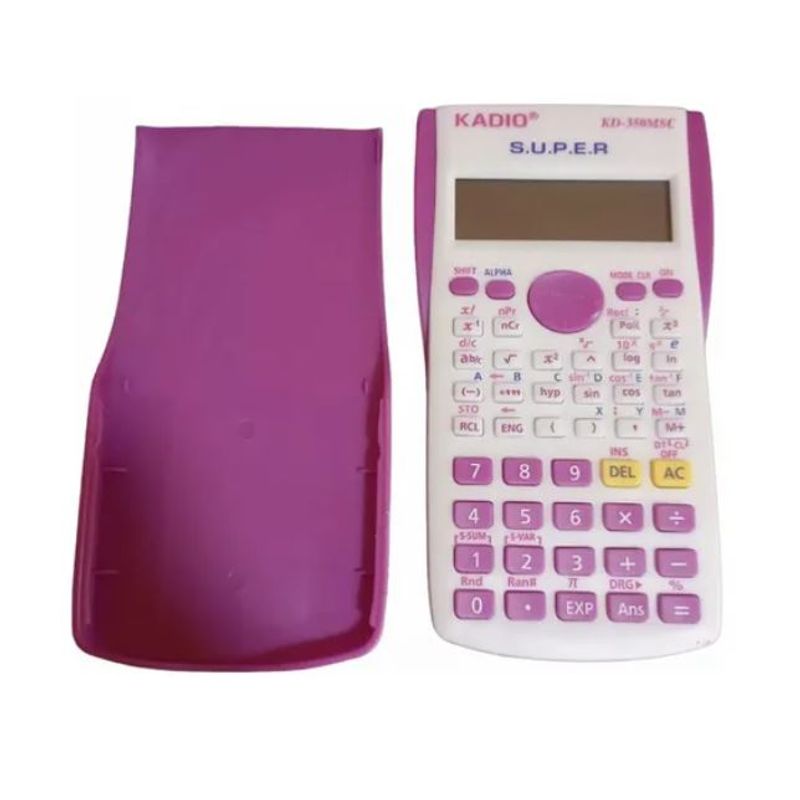 KADIO - Calculadora Científica Kadio Kd-350msc 240 Funciones Morada