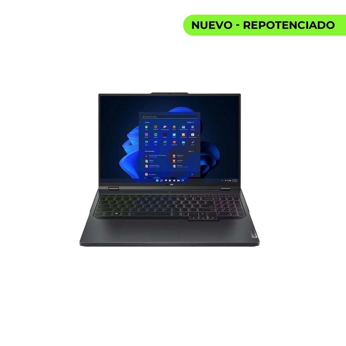 LENOVO - Portatil gamer Lenovo Legion 5 pro Core I9 13900HX 64/1 TB RTX 4060 8GB 16 2K 165 FHD