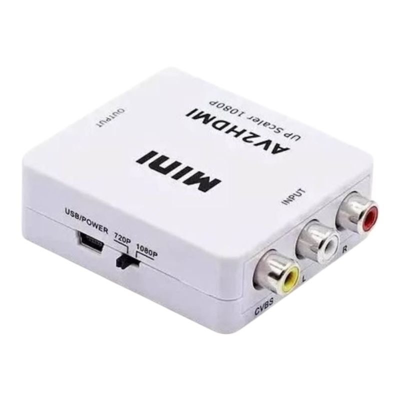 GENERICO - Convertidor De AV RCA A HDMI
