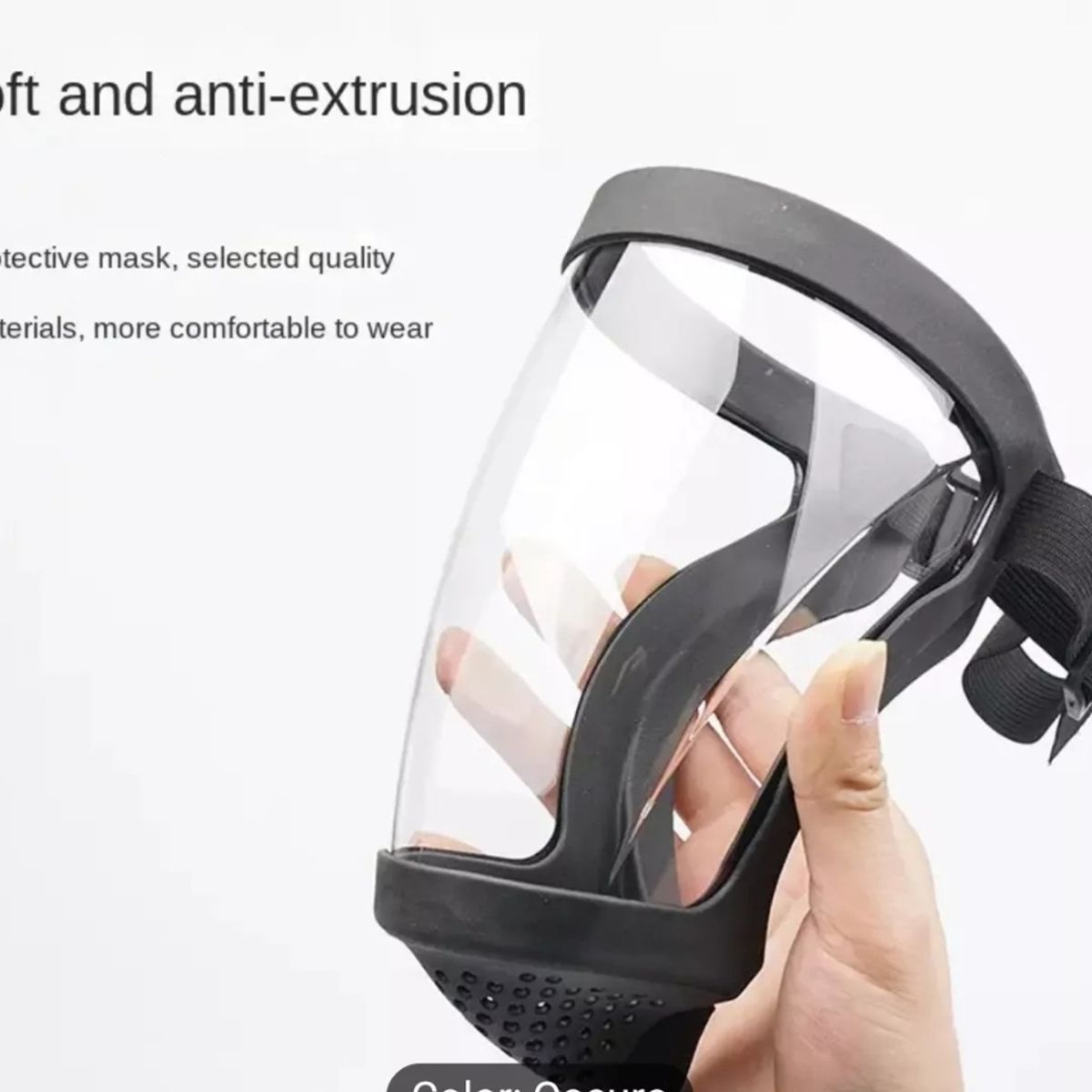 GENERICO - Mascara Careta Protectora Facial Ultra Resistente