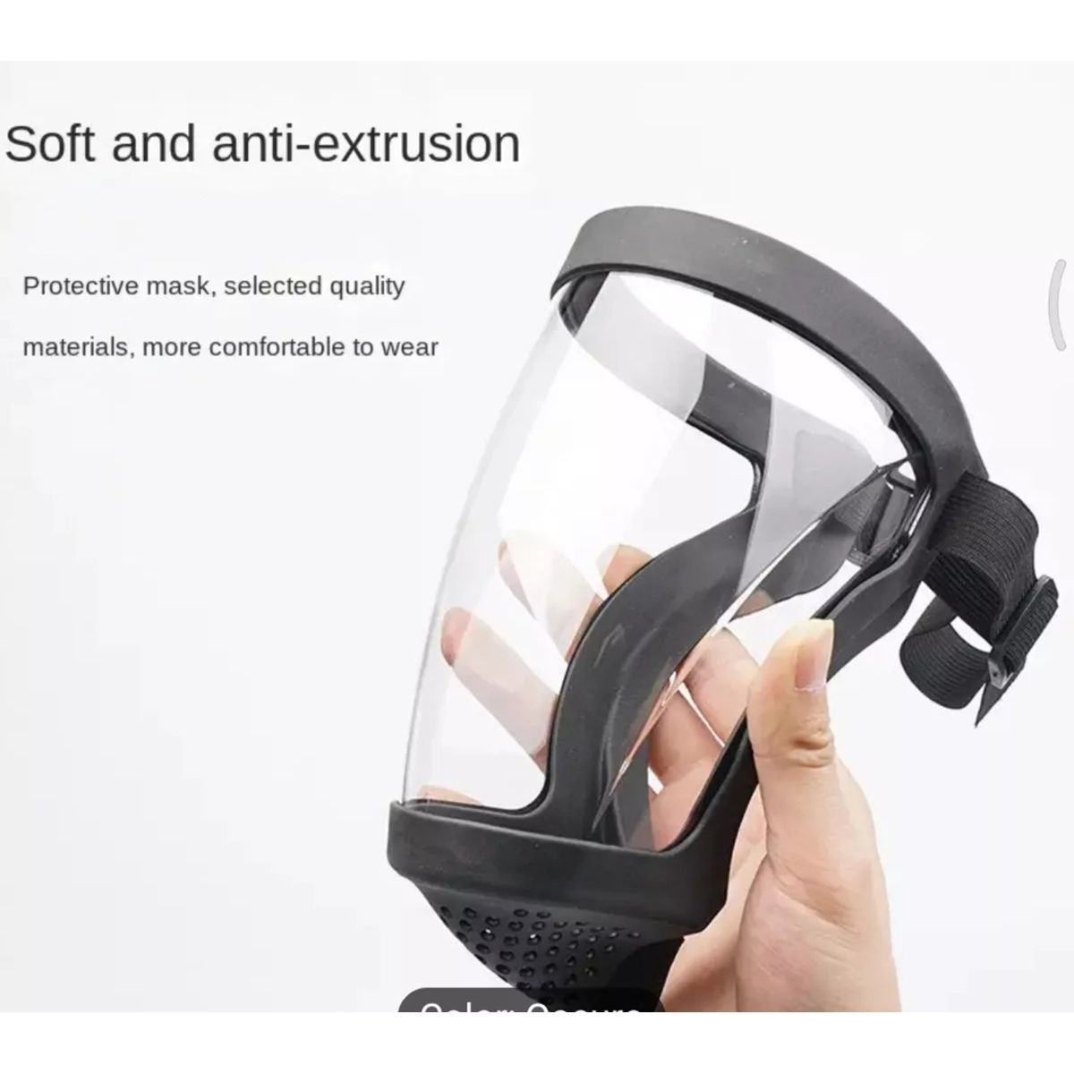 GENERICO - Mascara Careta Protectora Facial Ultra Resistente