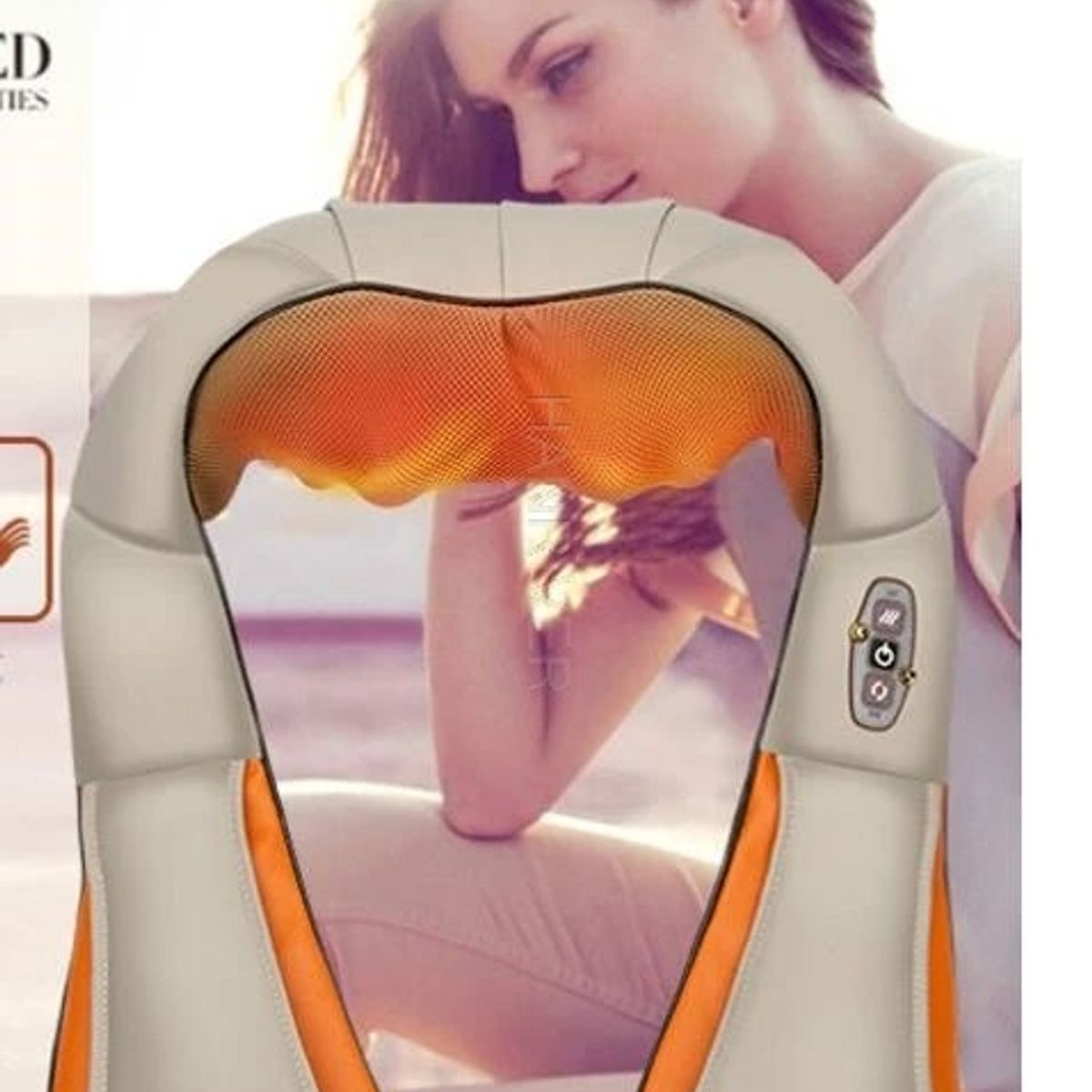 GENERICO - Masajeador Electrico Multifuncional Cervical Cuello Y Espalda