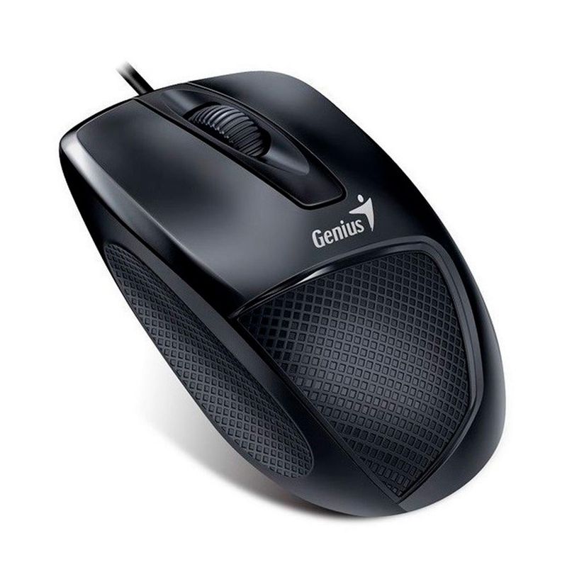 GENIUS - Mouse Alambrico Genius Ergonomico DX-150X USB Negro