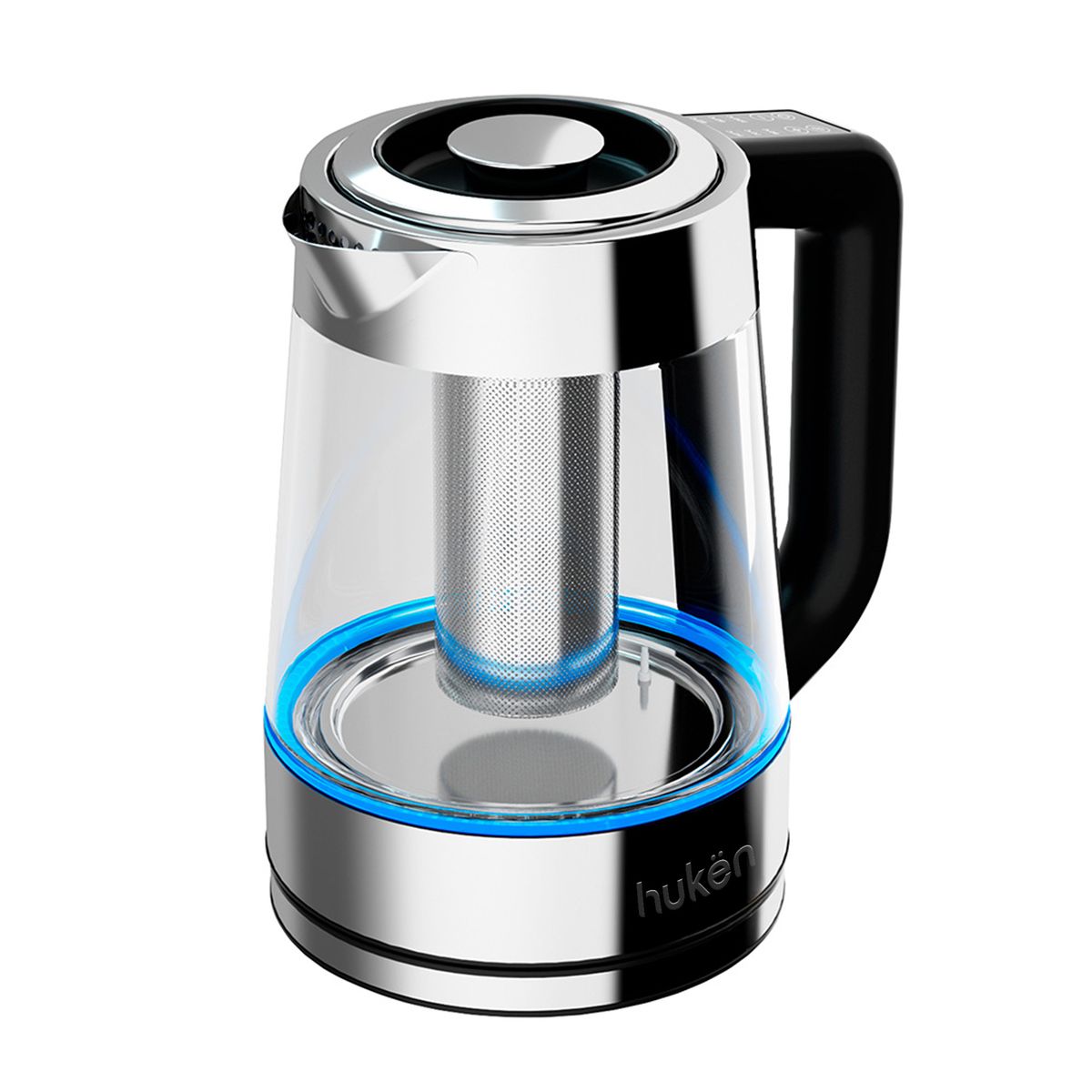 HUKEN - Tetera Eléctrica con Infusor Heat-Select 1.7 Lt Hukën