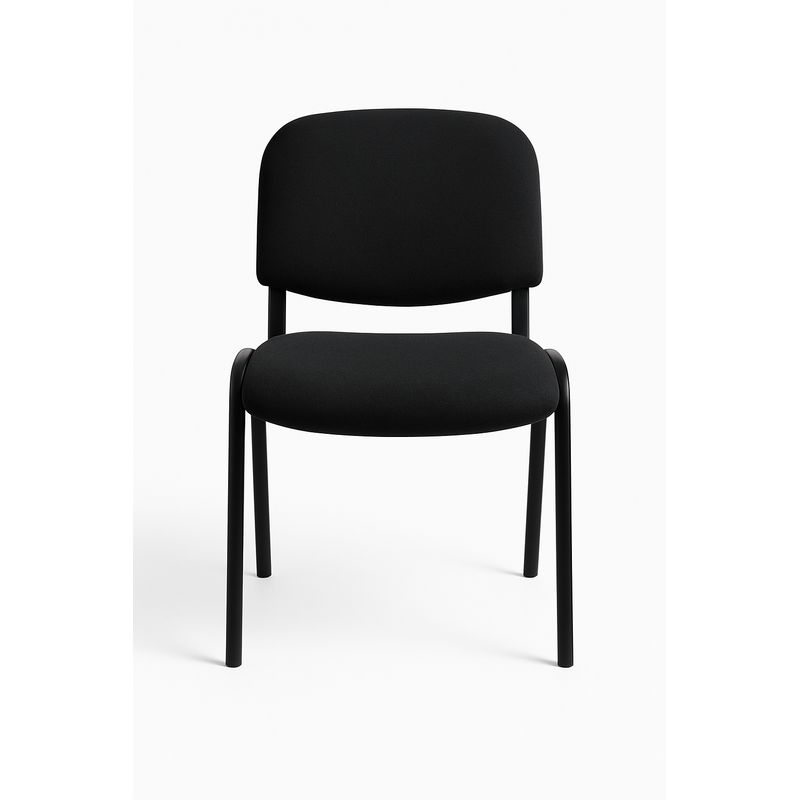 JYM - Silla de Recepción Interlocutora Sala de Espera Ejecutiva - Negra