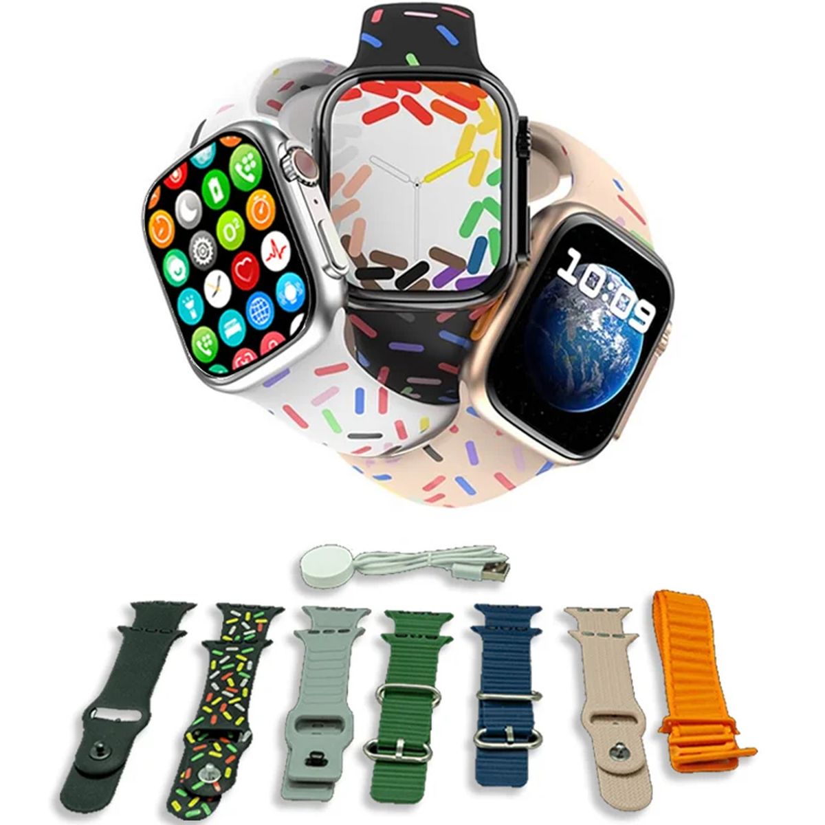 MYMOBILE - Combo Smart Watch S30 Ultra 2 Mymobile Con 7 Manillas