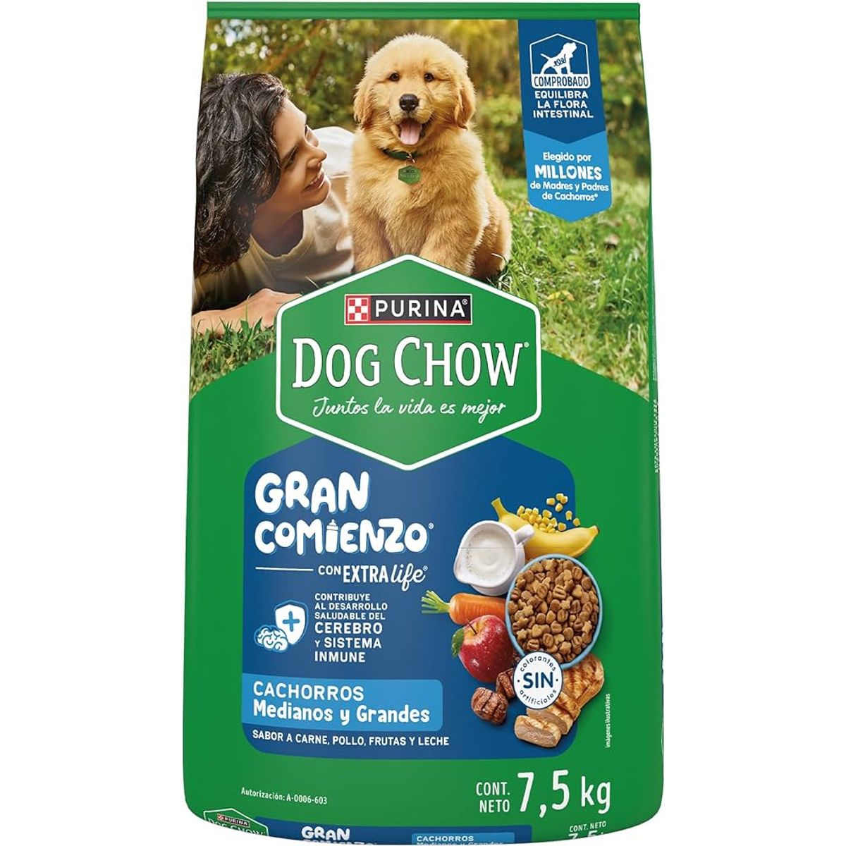 DOG CHOW - Dog Chow Cachorros Razas Medianas y Grandes  2KG