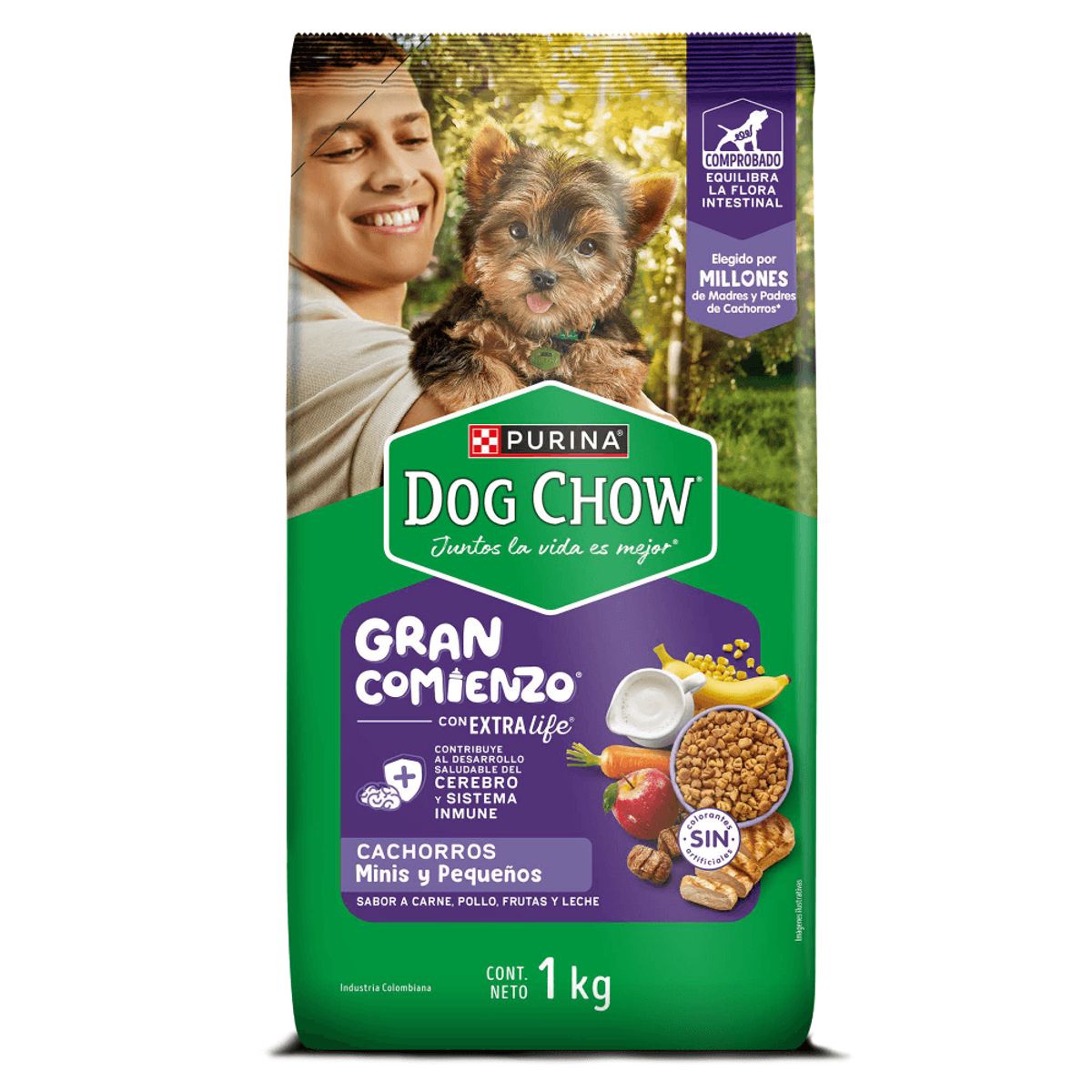 DOG CHOW - Dog Chow Cachorros Razas Pequeñas – 1 kg