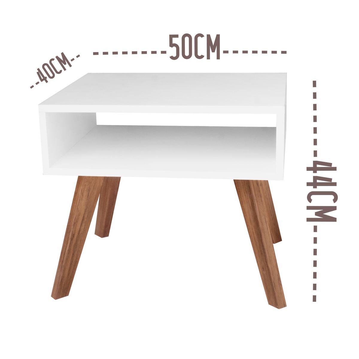 GENERICO - Mesa De Centro Nórdico  Mesa Auxiliar  Mesa Sala